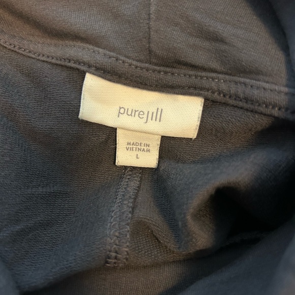 NWOT J Jill Pure Jill Harmony Cowl-Neck Tunic size large - Picture 4 of 9